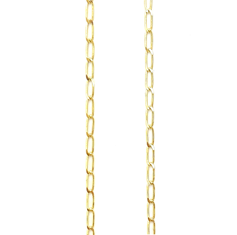 Cadena Semilla Amplia 40cm 14k