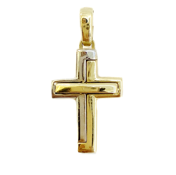 Cruz dos tonos 14k