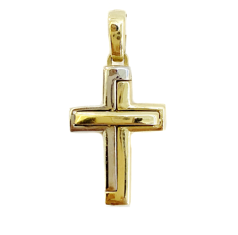 Cruz dos tonos 14k